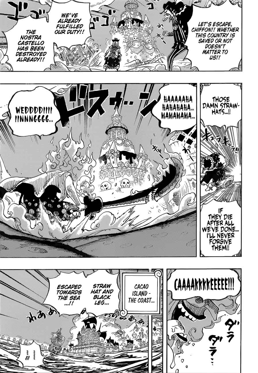 One Piece Manga Chapter 899 page 7 - The Final Fortress