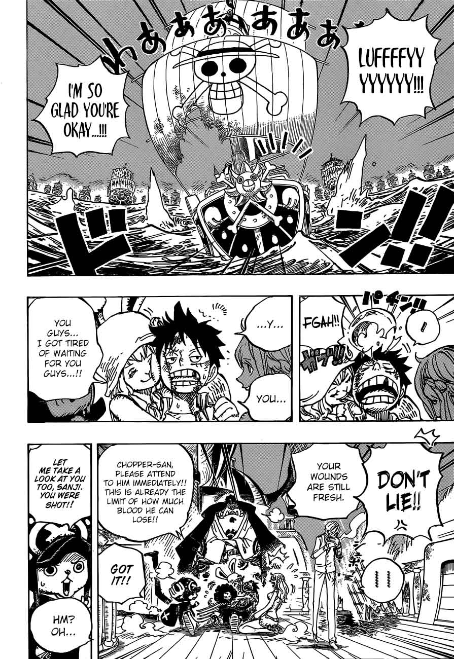 One Piece Manga Chapter 899 page 8 - The Final Fortress