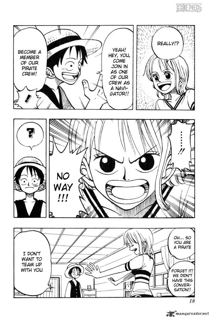 One Piece Manga Chapter 9 page 18 - Devilish Woman