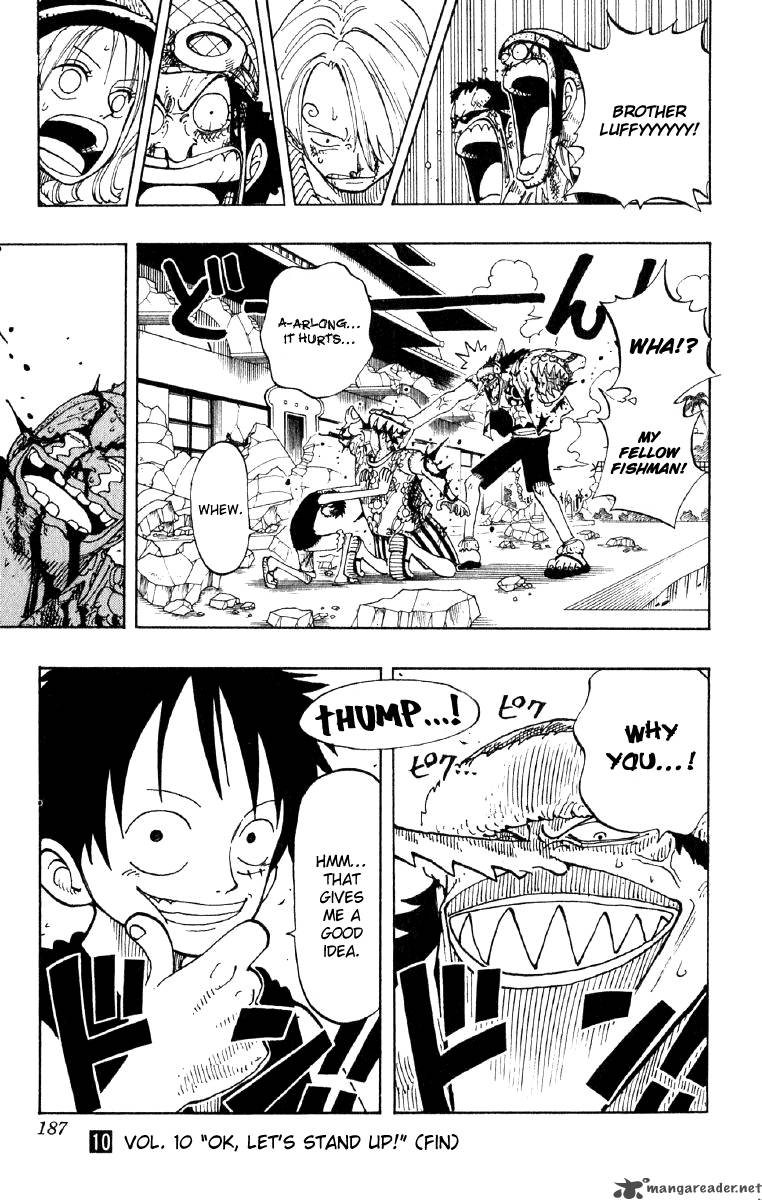 One Piece Manga Chapter 90 page 19 - What Can You Do?