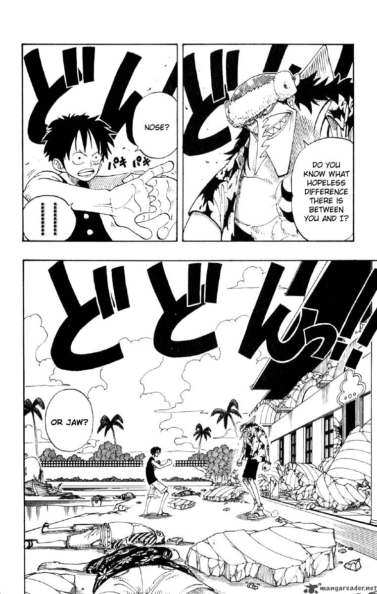 One Piece Manga Chapter 90 page 4 - What Can You Do?