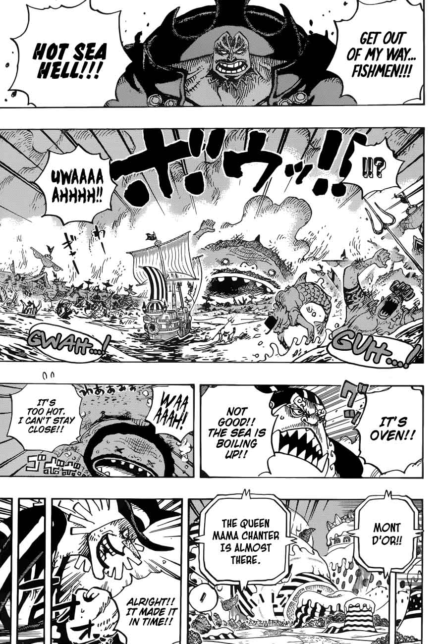 One Piece Manga Chapter 900 page 11 - Bad End Musical