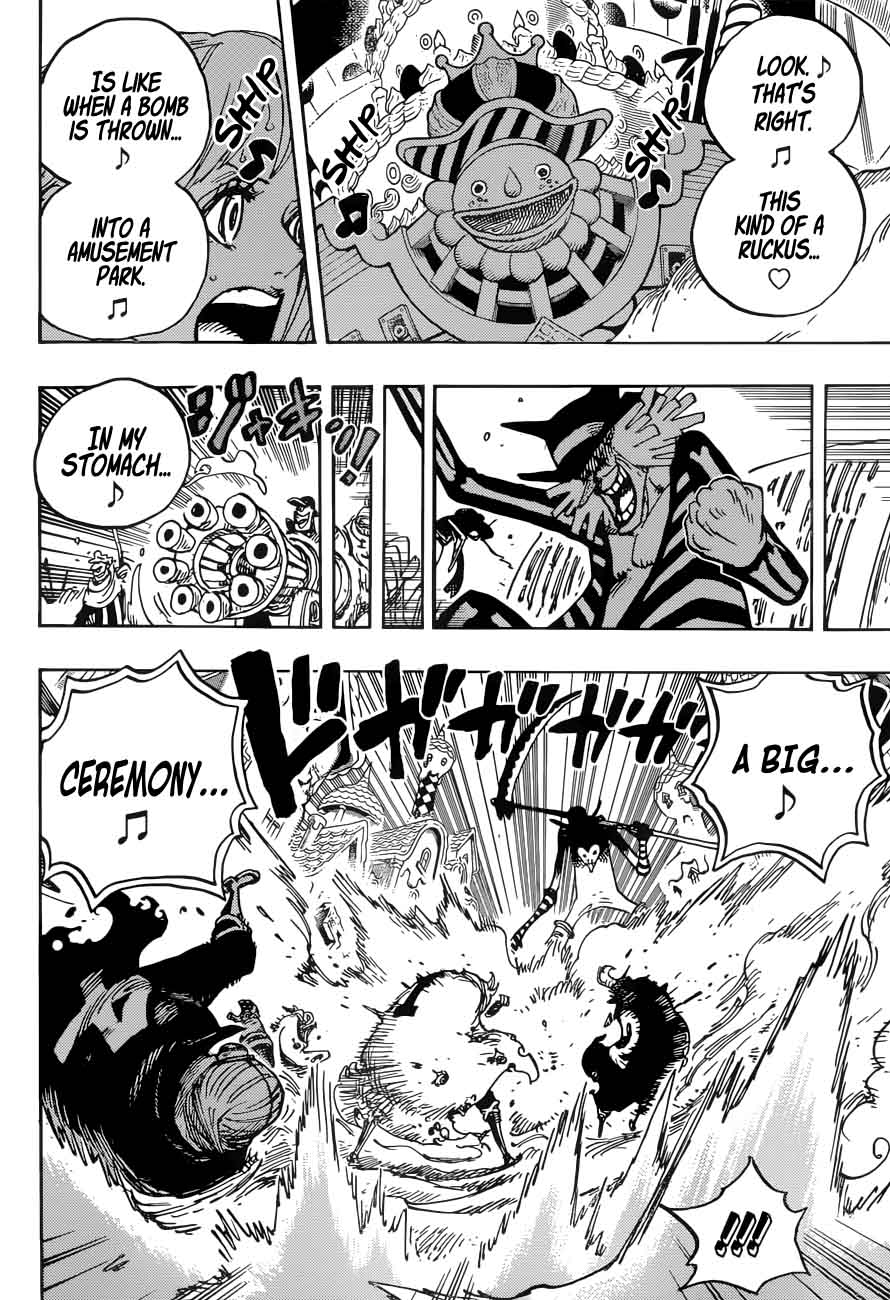 One Piece Manga Chapter 900 page 14 - Bad End Musical