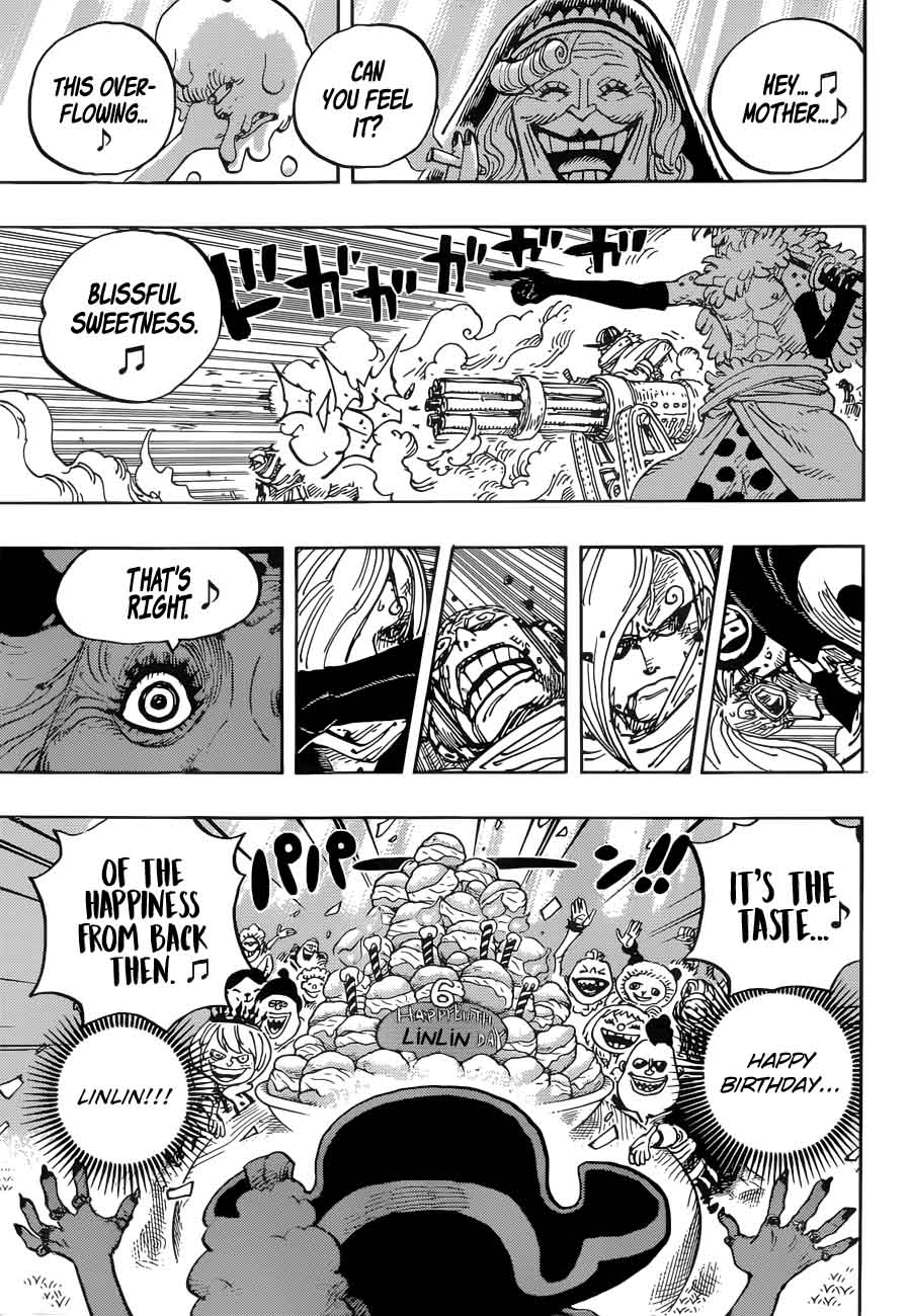 One Piece Manga Chapter 900 page 15 - Bad End Musical