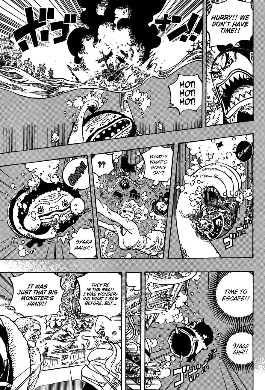 One Piece Manga Chapter 901 page 5 - Even If You Die, Don't Die!!!
