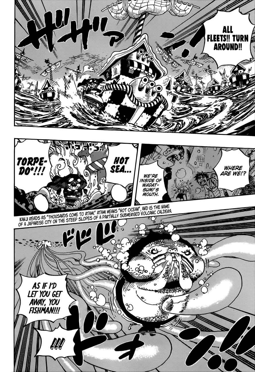 One Piece Manga Chapter 901 page 6 - Even If You Die, Don't Die!!!