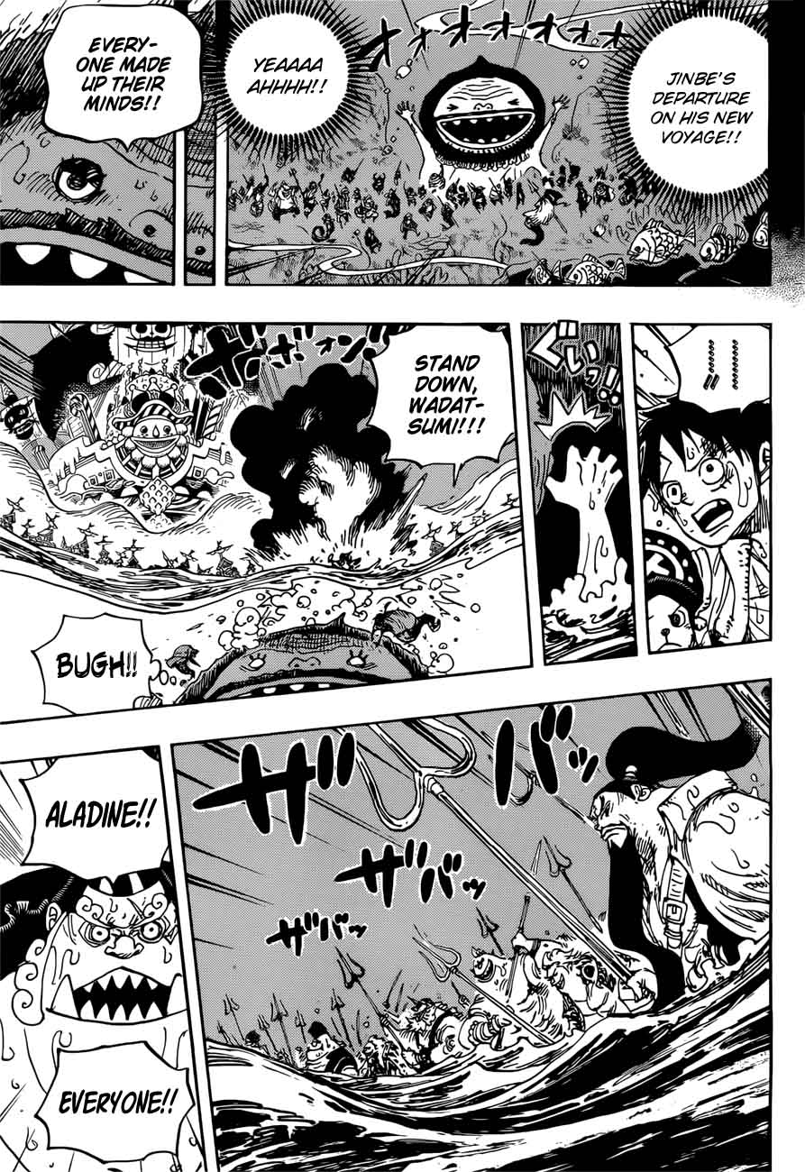 One Piece Manga Chapter 901 page 9 - Even If You Die, Don't Die!!!
