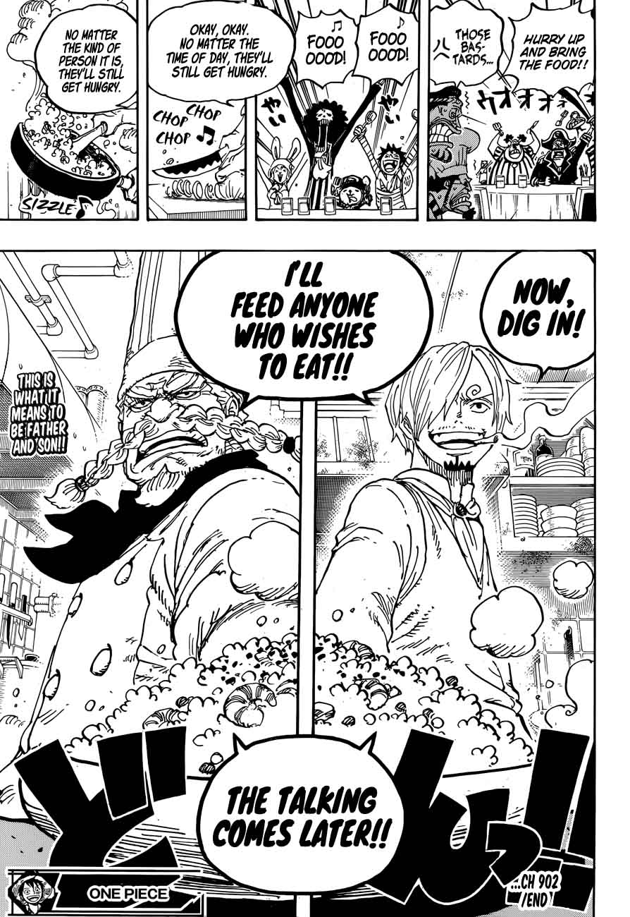 One Piece Manga Chapter 902 page 18 - End Roll