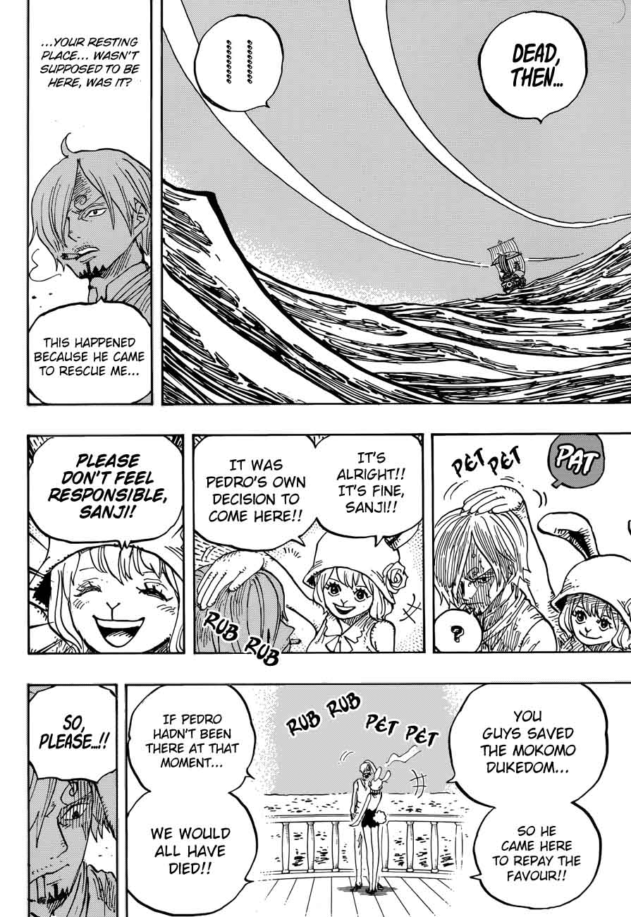 One Piece Manga Chapter 902 page 4 - End Roll