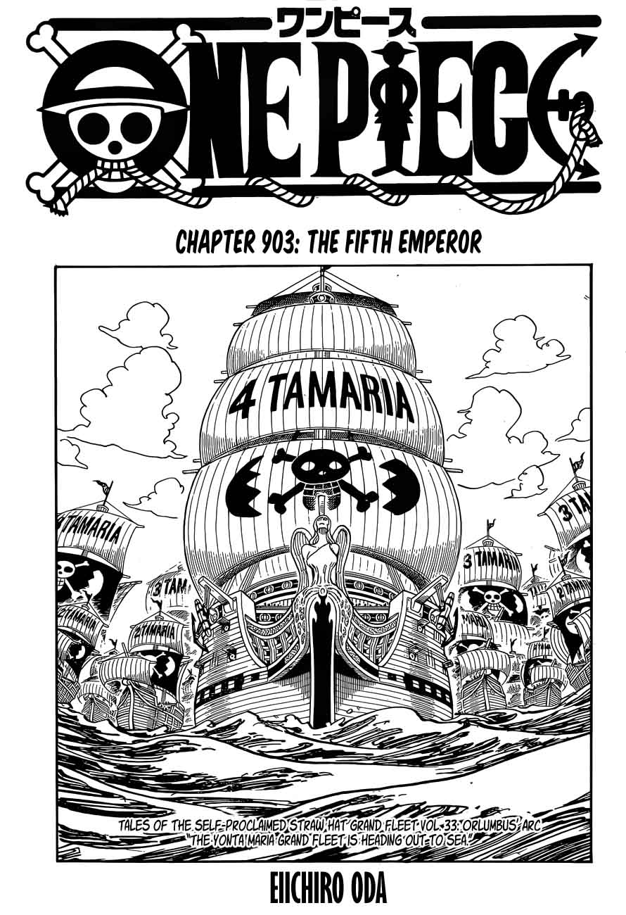 One Piece Manga Chapter 903 page 2 - Fifth Emperor