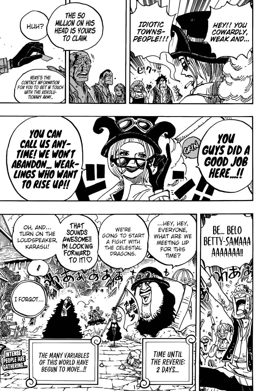 One Piece Manga Chapter 904 page 13 - Introducing the Revolutionary Army Commanders
