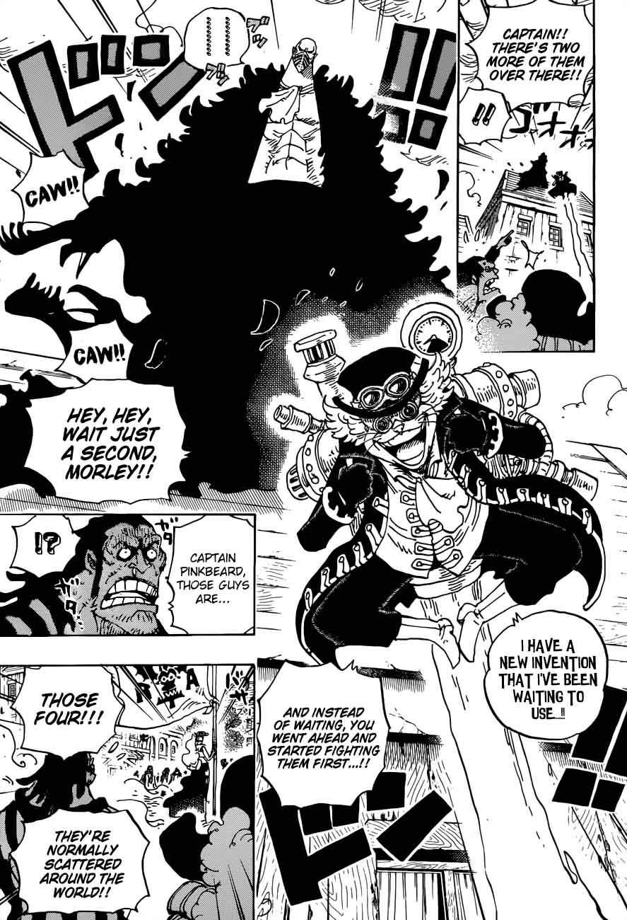 One Piece Manga Chapter 904 page 8 - Introducing the Revolutionary Army Commanders