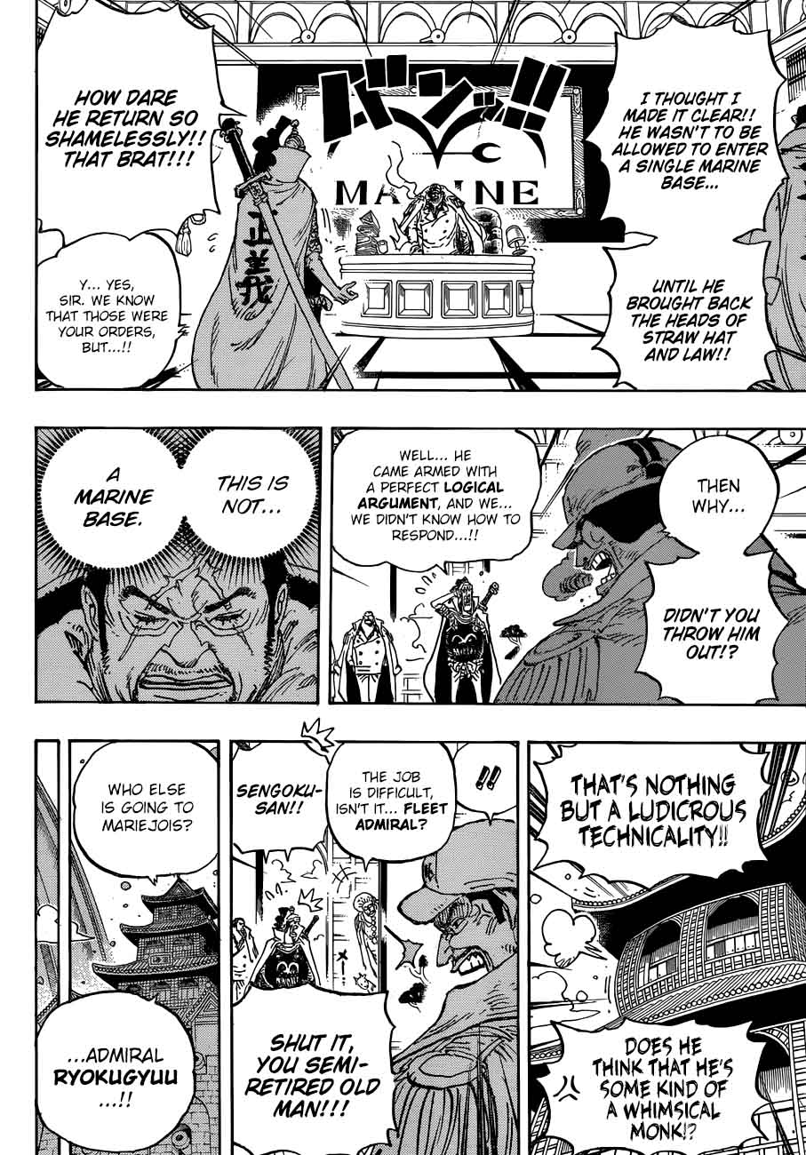 One Piece Manga Chapter 905 page 3 - A Beautiful World