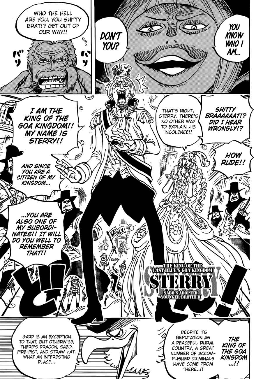 One Piece Manga Chapter 905 page 8 - A Beautiful World