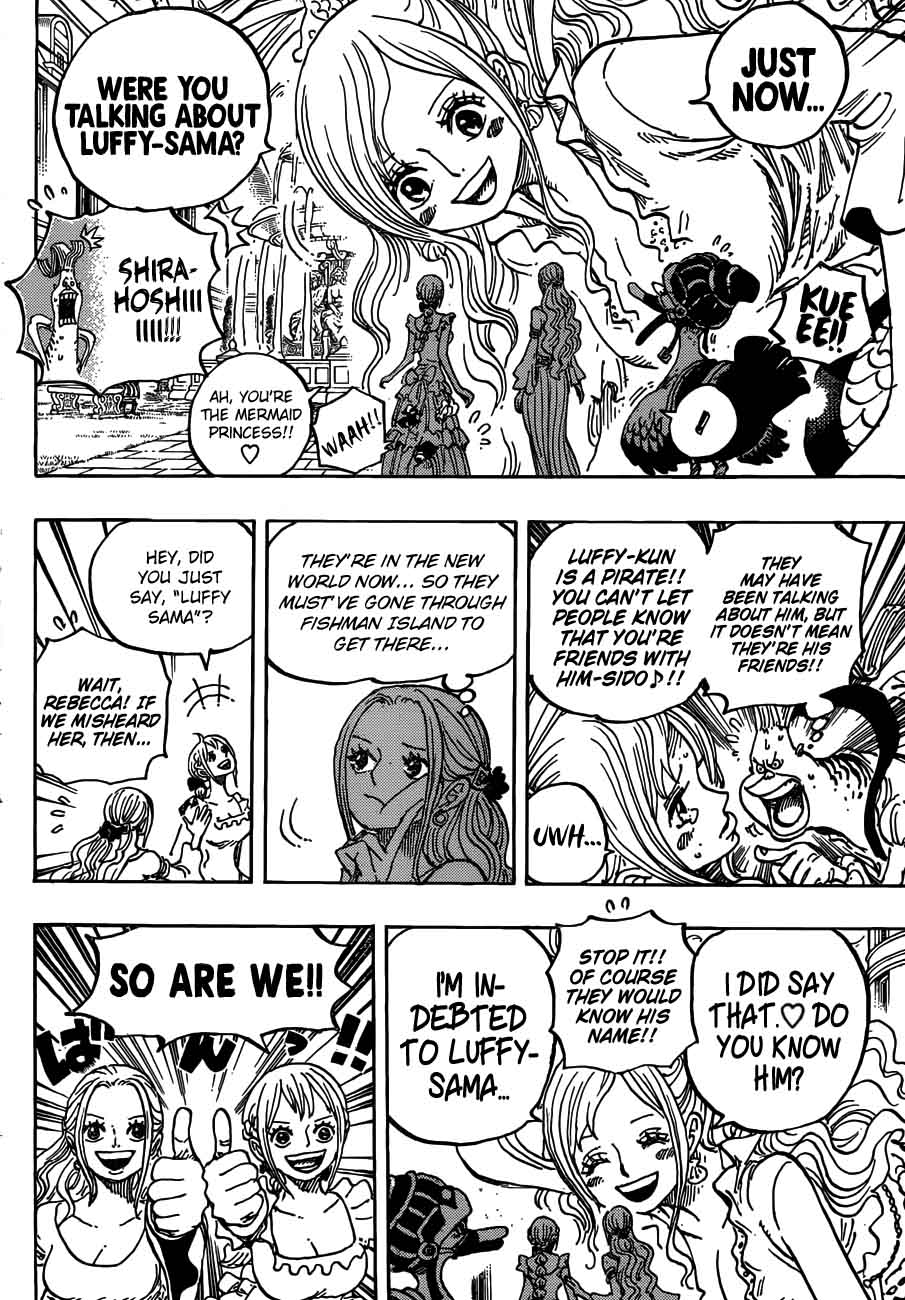 One Piece Manga Chapter 906 page 10 - The Holy Land Mary Geoise