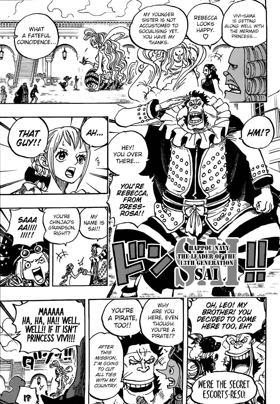 One Piece Manga Chapter 906 page 11 - The Holy Land Mary Geoise