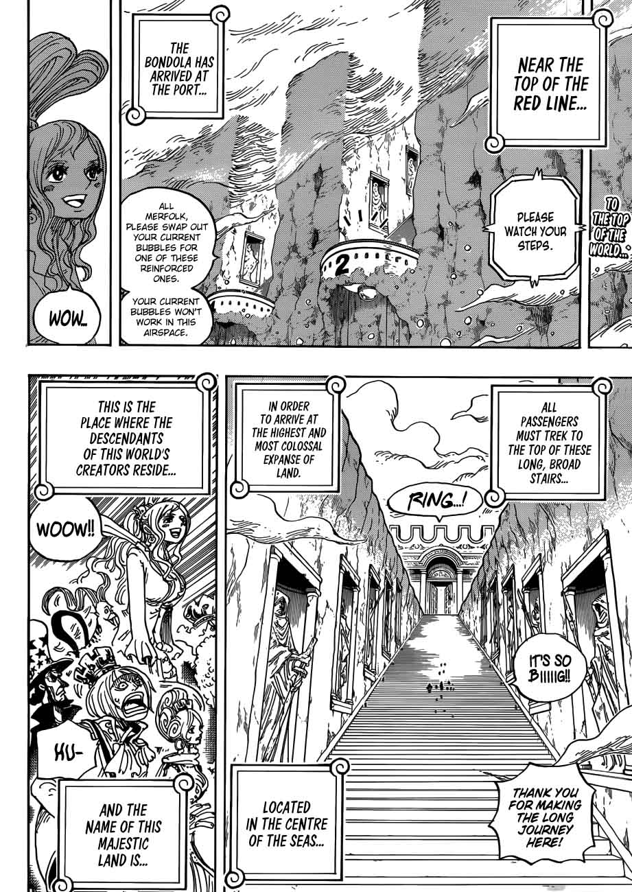 One Piece Manga Chapter 906 page 2 - The Holy Land Mary Geoise