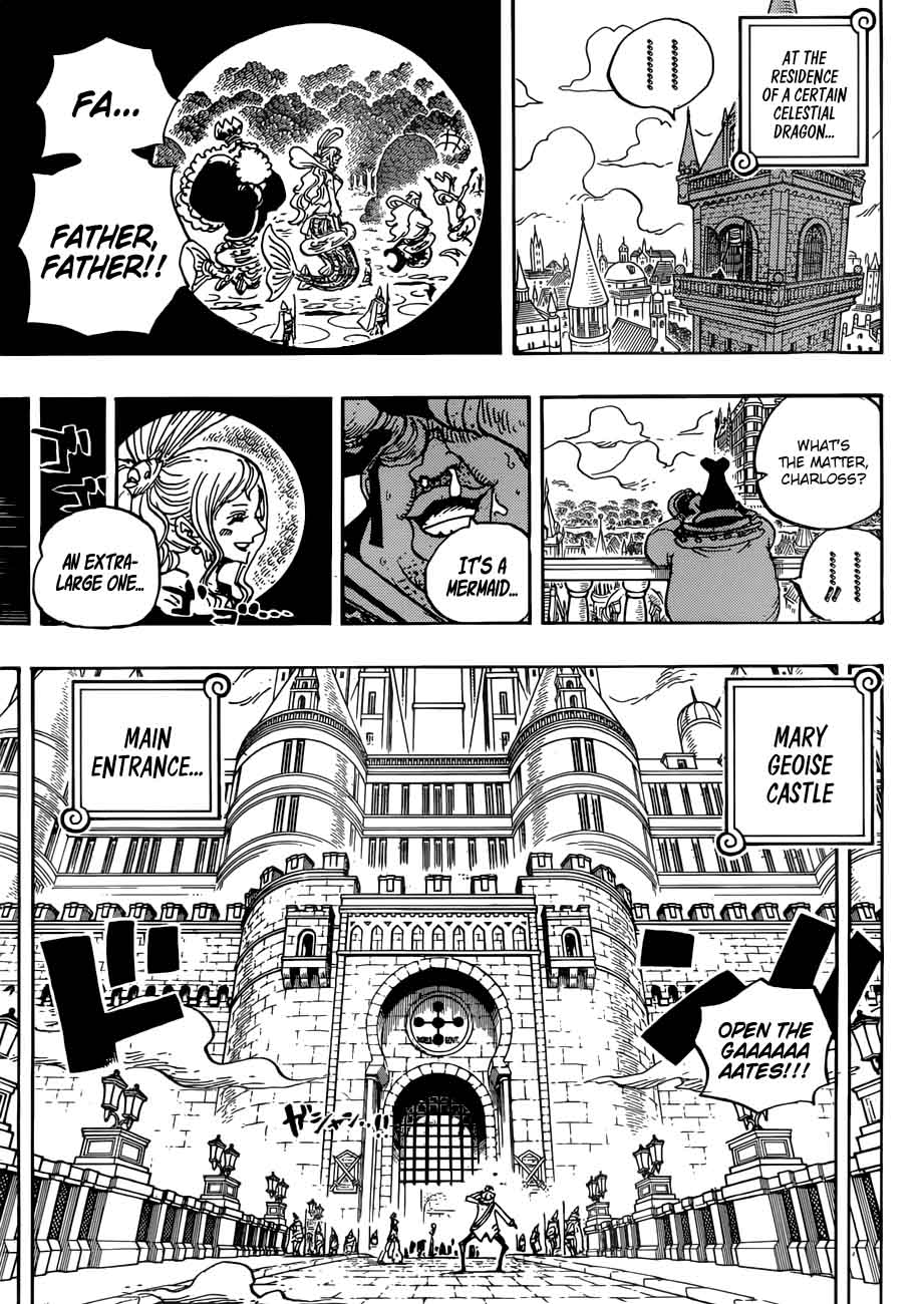 One Piece Manga Chapter 906 page 5 - The Holy Land Mary Geoise