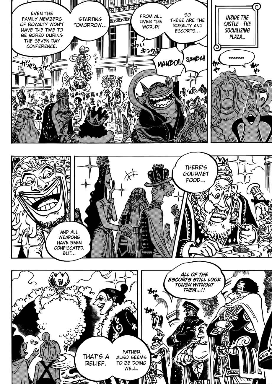 One Piece Manga Chapter 906 page 6 - The Holy Land Mary Geoise