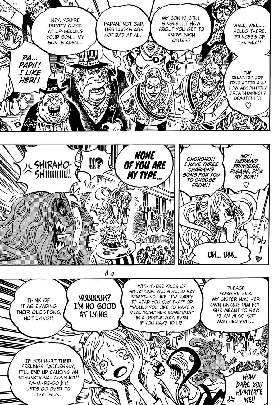 One Piece Manga Chapter 906 page 7 - The Holy Land Mary Geoise