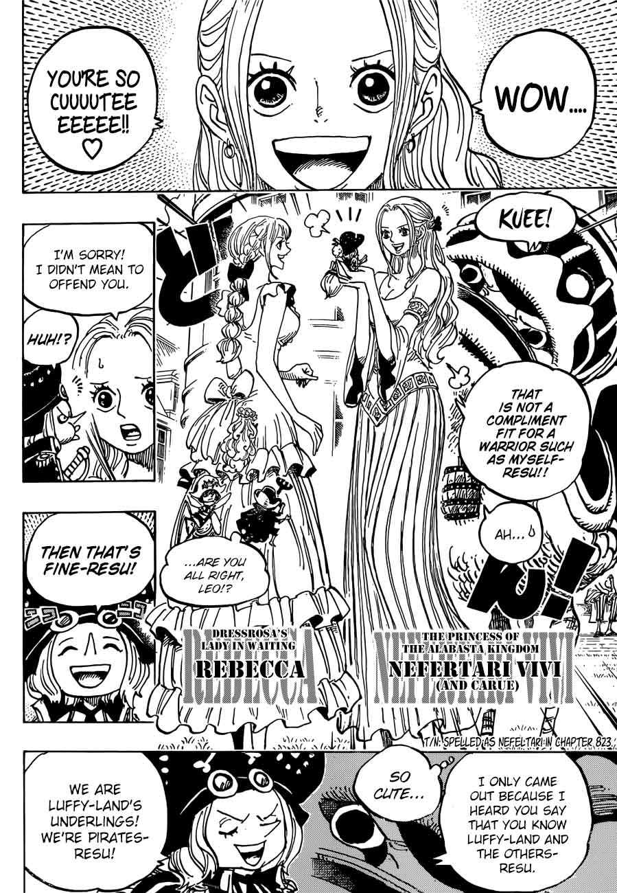 One Piece Manga Chapter 906 page 8 - The Holy Land Mary Geoise