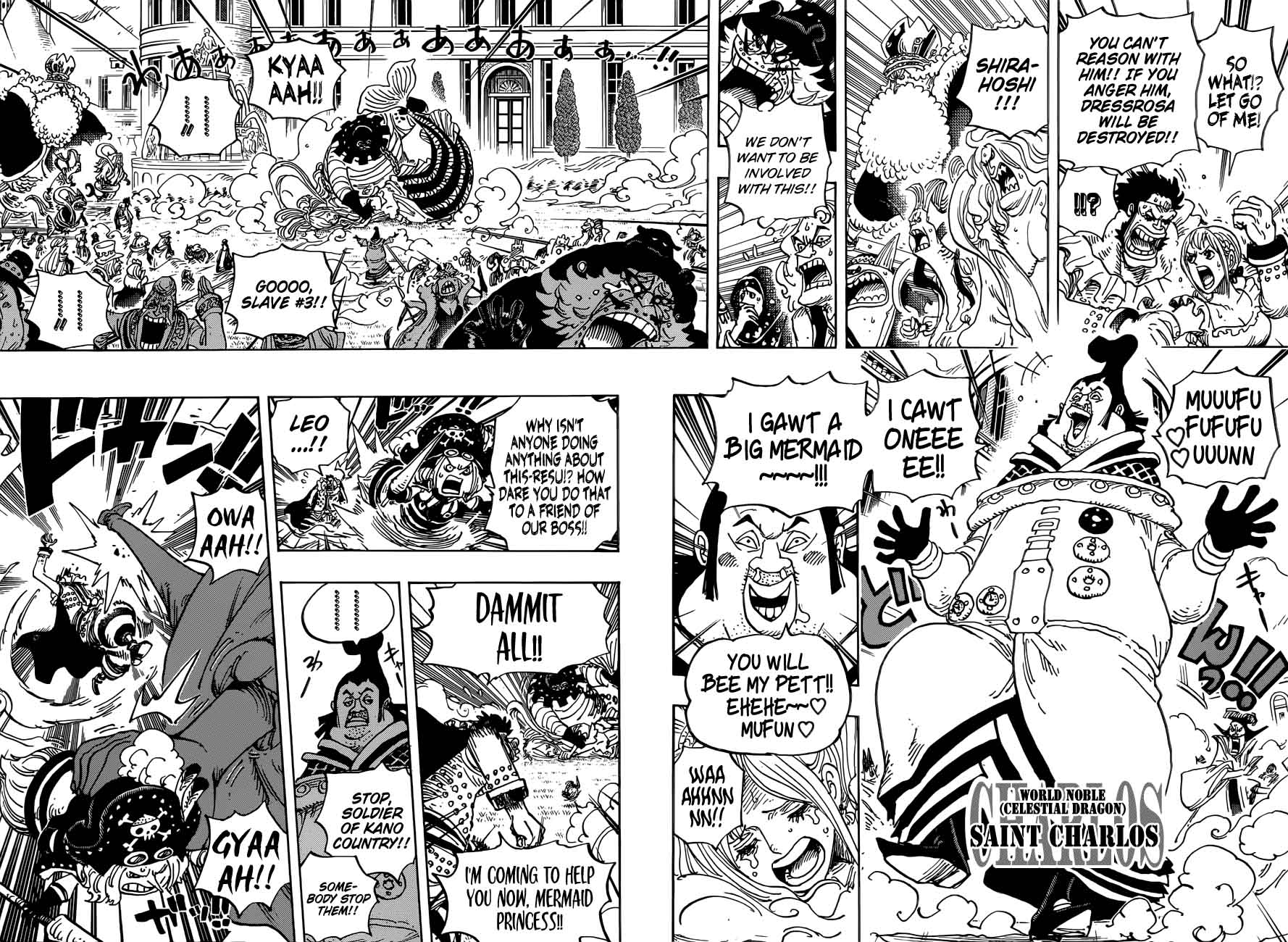 One Piece Manga Chapter 907 page 10 - The Empty Throne