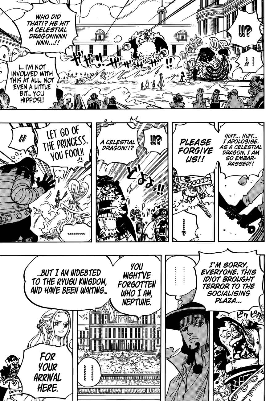 One Piece Manga Chapter 907 page 14 - The Empty Throne