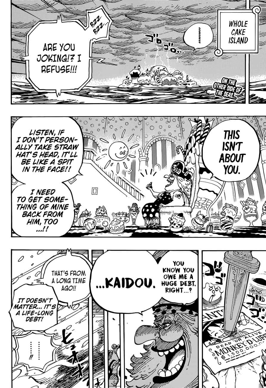 One Piece Manga Chapter 907 page 2 - The Empty Throne