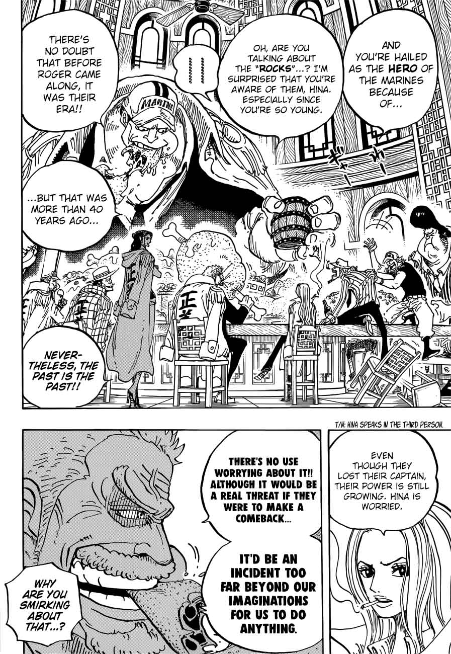 One Piece Manga Chapter 907 page 6 - The Empty Throne