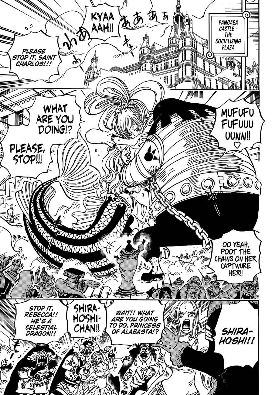 One Piece Manga Chapter 907 page 9 - The Empty Throne