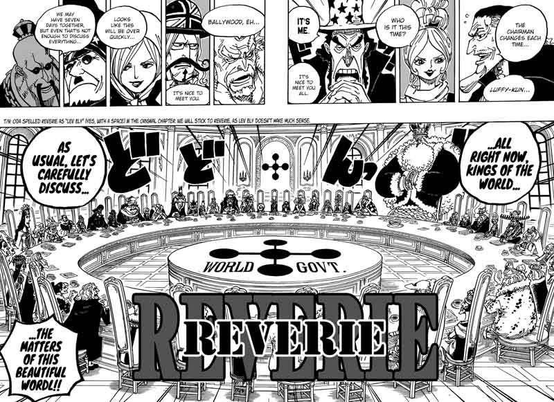 One Piece Manga Chapter 908 page 11 - The Levely Begins