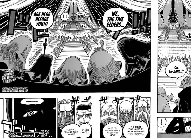 One Piece Manga Chapter 908 page 14 - The Levely Begins