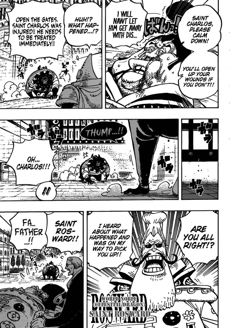 One Piece Manga Chapter 908 page 5 - The Levely Begins