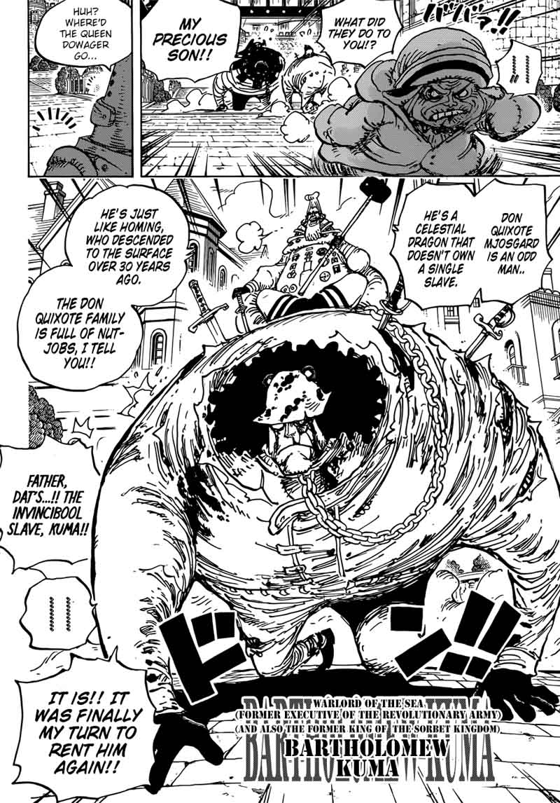 One Piece Manga Chapter 908 page 6 - The Levely Begins
