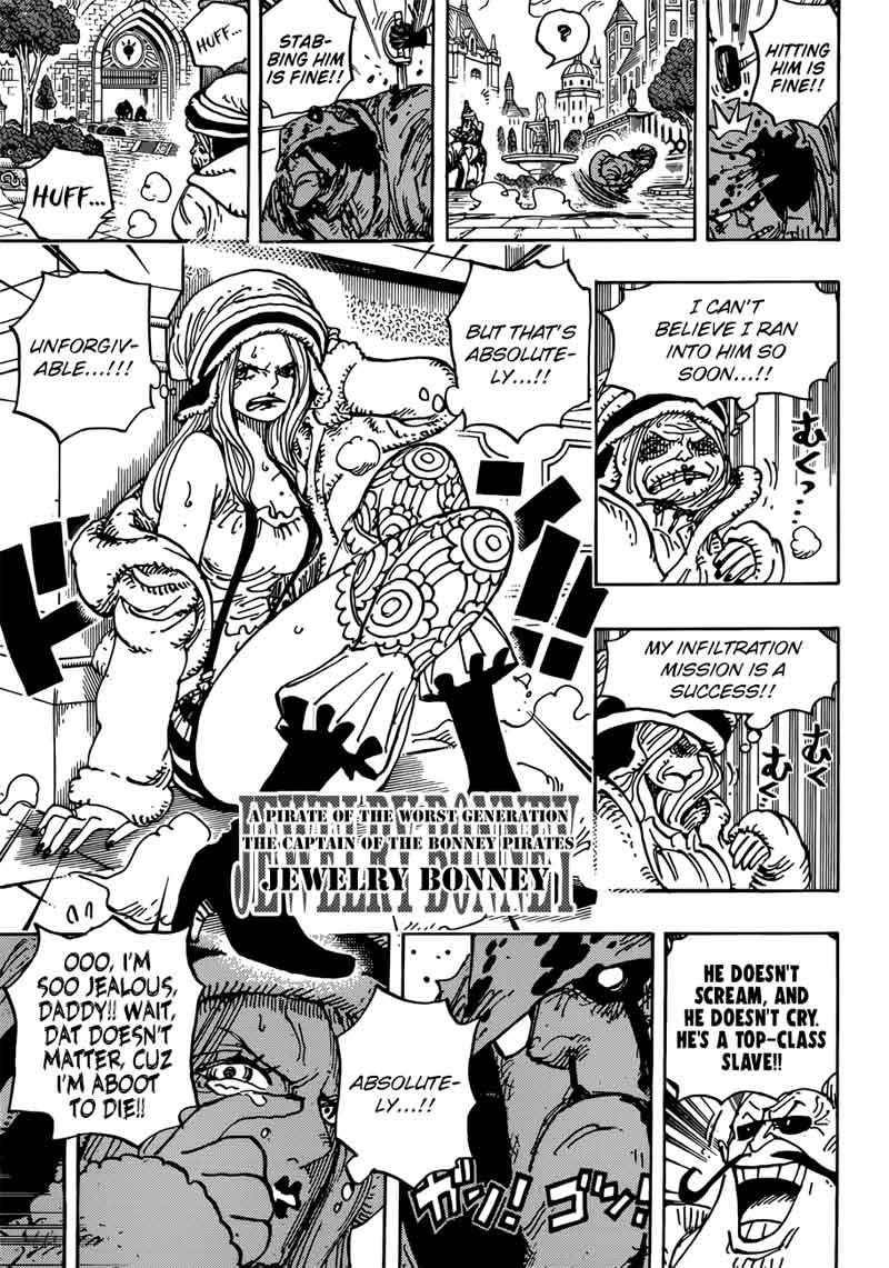One Piece Manga Chapter 908 page 7 - The Levely Begins