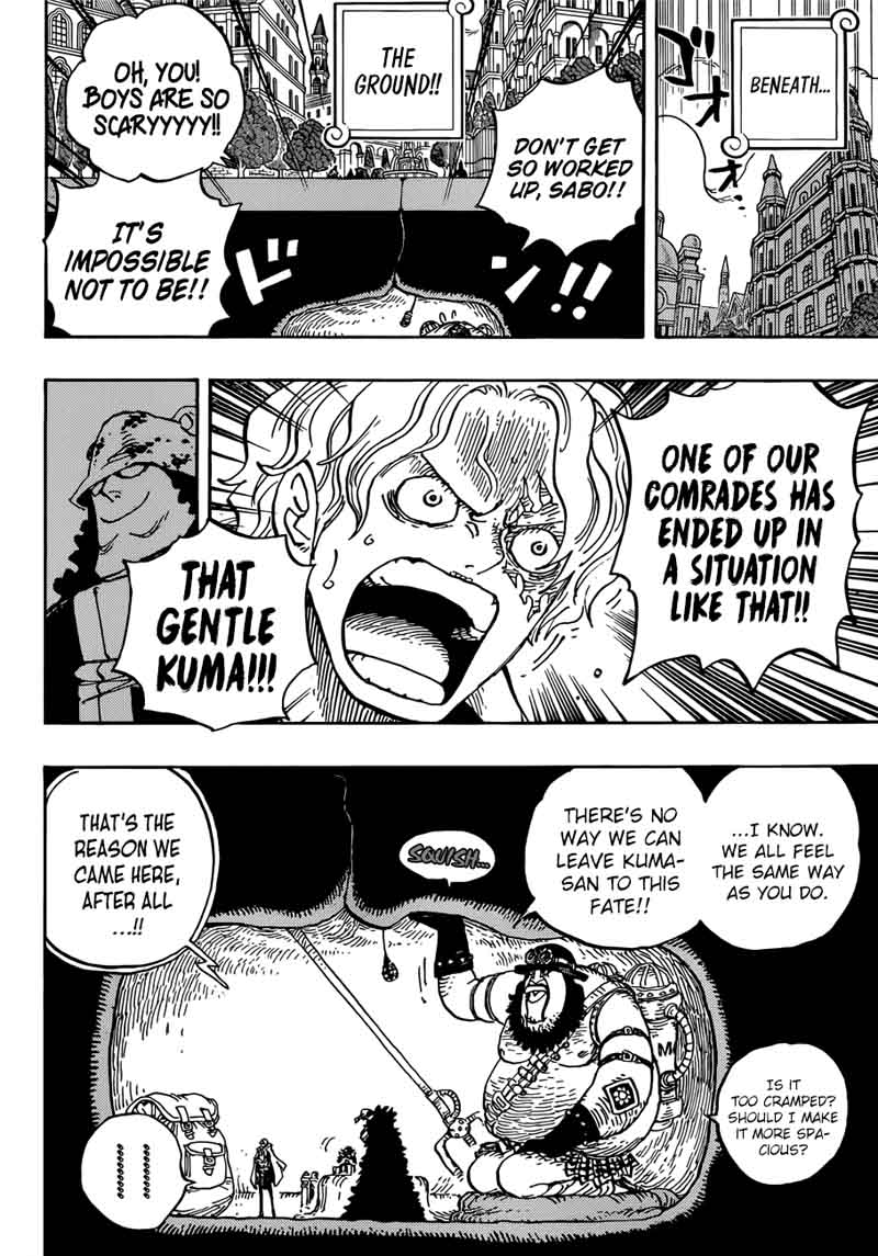 One Piece Manga Chapter 908 page 8 - The Levely Begins