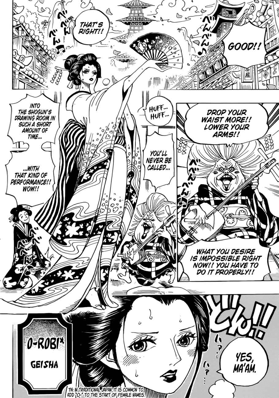 One Piece Manga Chapter 909 page 11 - Seppuku
