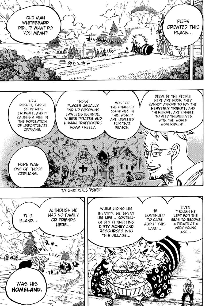 One Piece Manga Chapter 909 page 5 - Seppuku