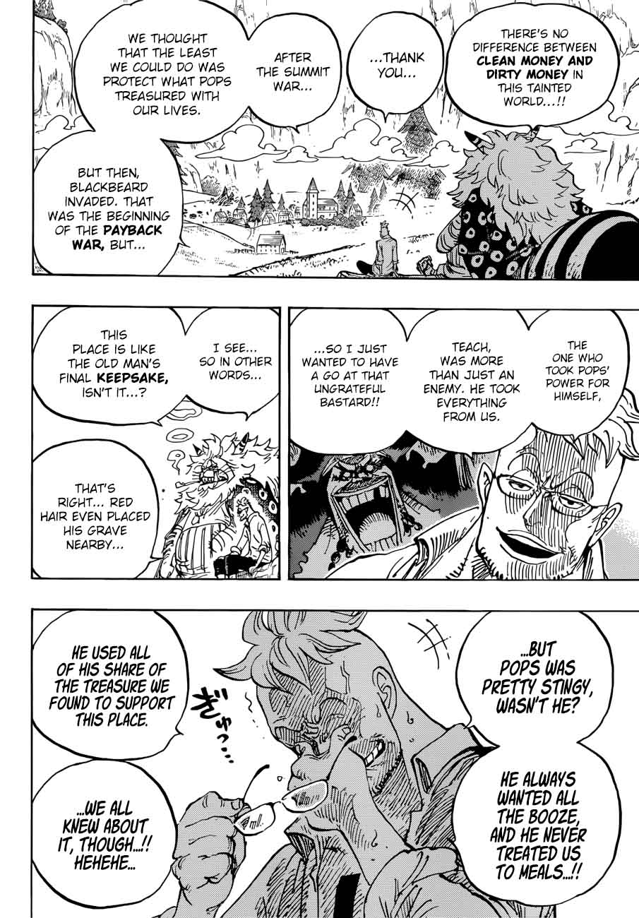 One Piece Manga Chapter 909 page 6 - Seppuku