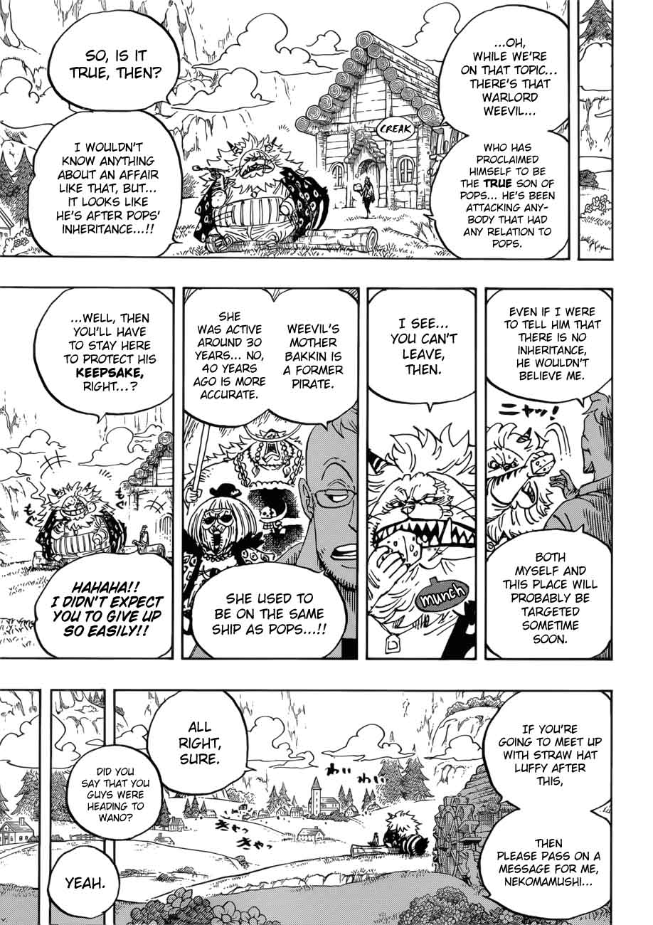 One Piece Manga Chapter 909 page 7 - Seppuku