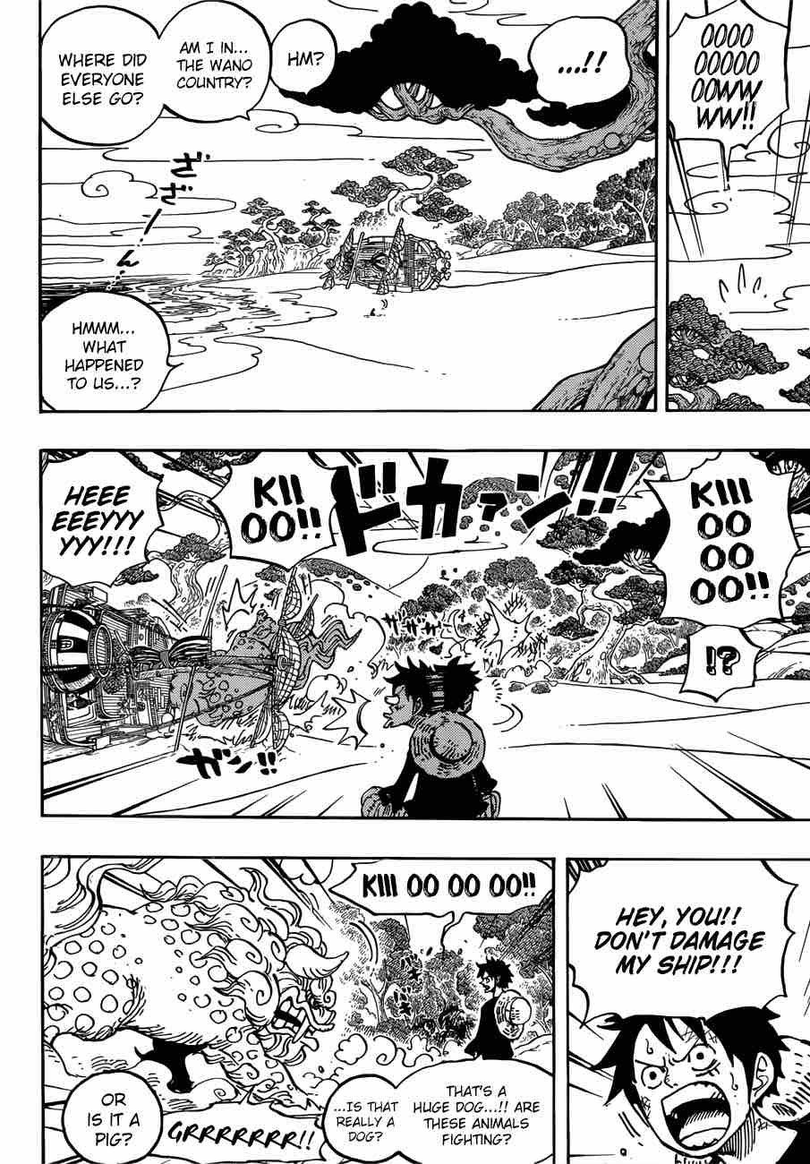 One Piece Manga Chapter 910 page 11 - Onward to Wano Country