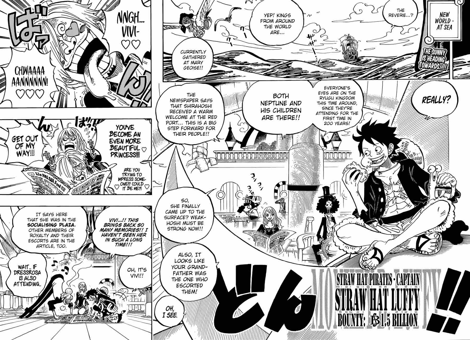 One Piece Manga Chapter 910 page 2 - Onward to Wano Country