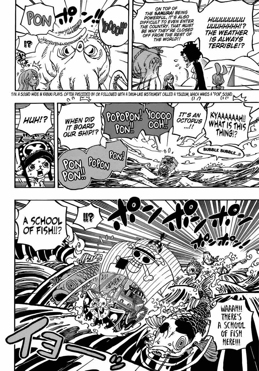 One Piece Manga Chapter 910 page 6 - Onward to Wano Country