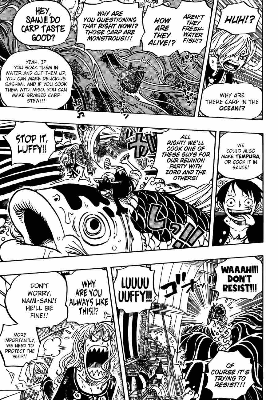 One Piece Manga Chapter 910 page 7 - Onward to Wano Country