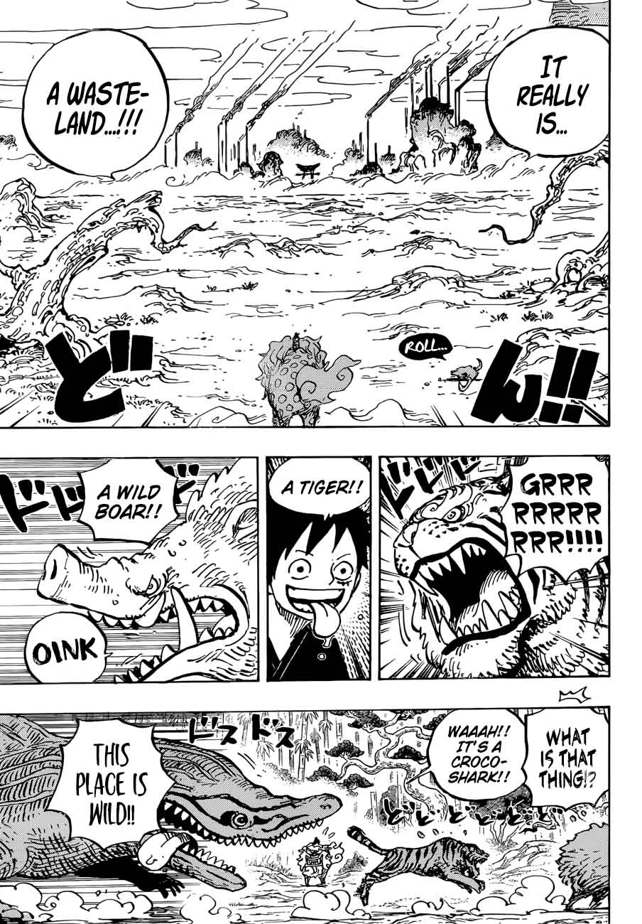 One Piece Manga Chapter 912 page 12 - Amigasa Village