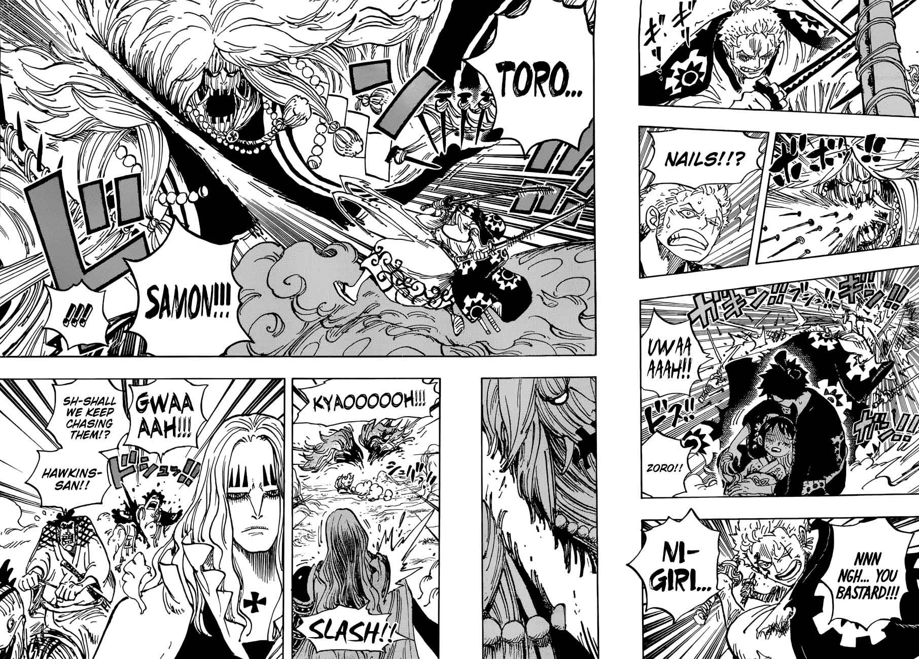 One Piece Manga Chapter 913 page 10 - Tsuru Returns the Favor