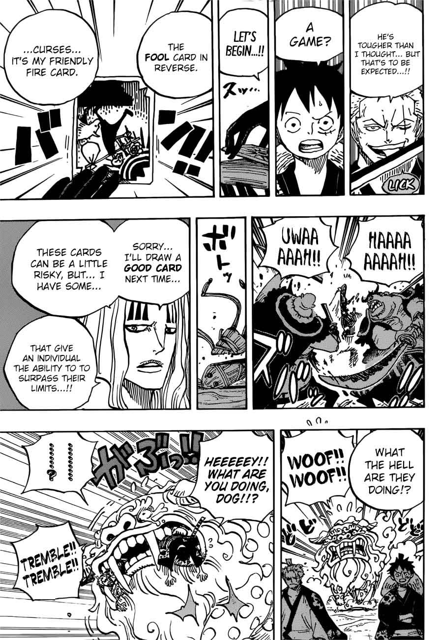 One Piece Manga Chapter 913 page 8 - Tsuru Returns the Favor