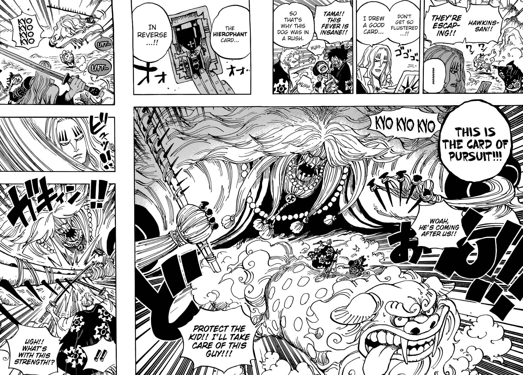 One Piece Manga Chapter 913 page 9 - Tsuru Returns the Favor