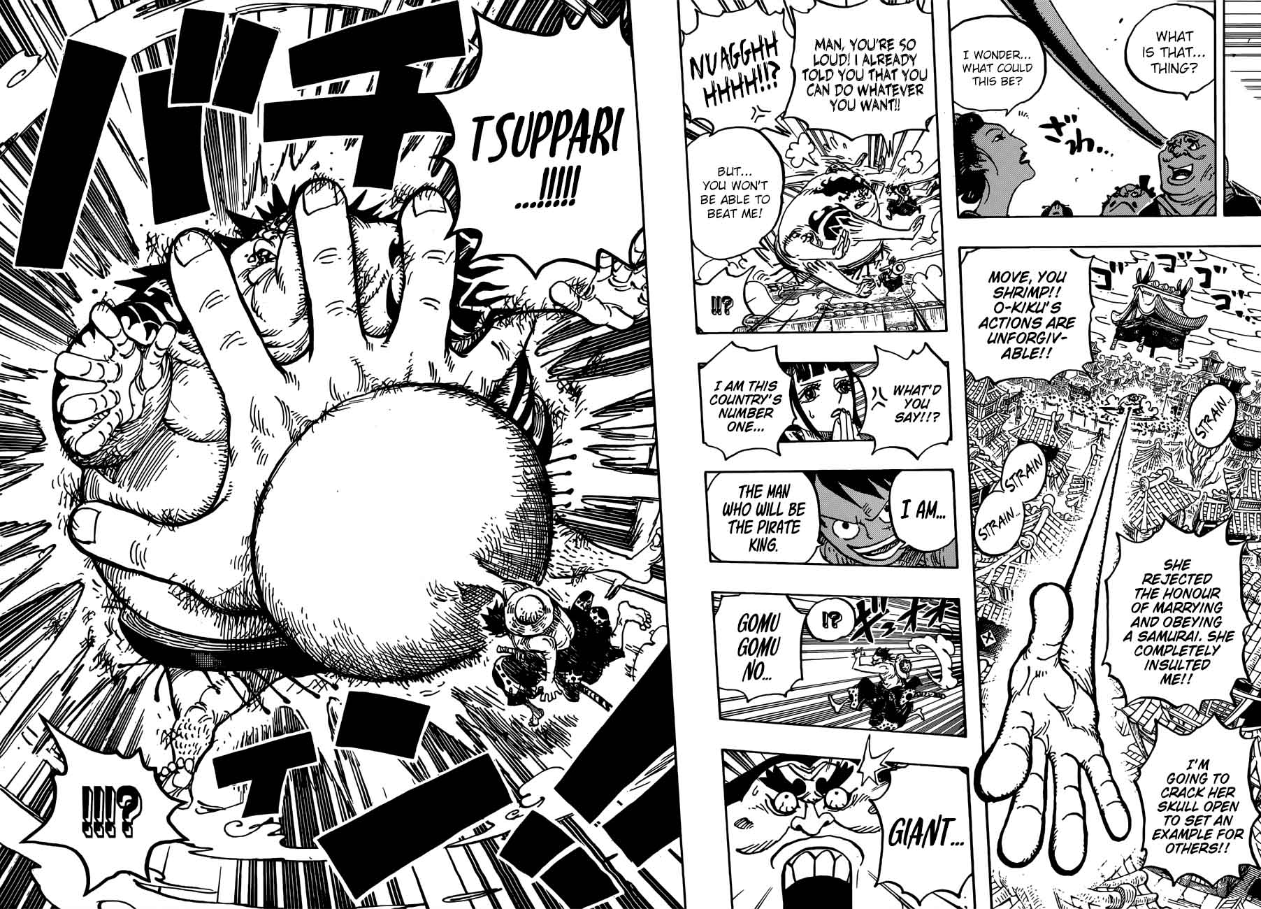 One Piece Manga Chapter 916 page 12 - Wano Country Grand Sumo Tournament