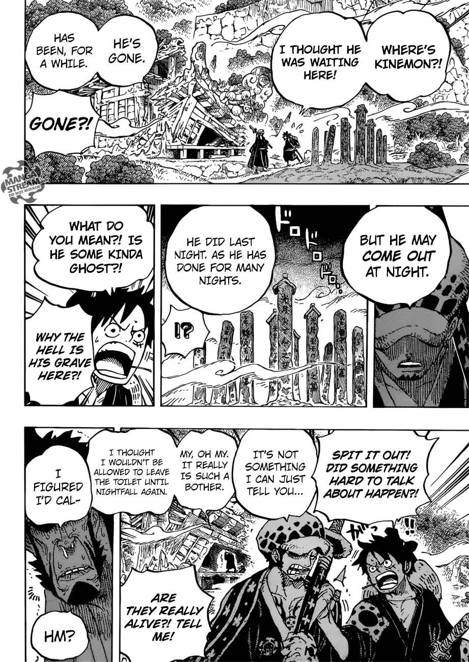 One Piece Manga Chapter 919 page 10 - The Ruins of Oden Castle